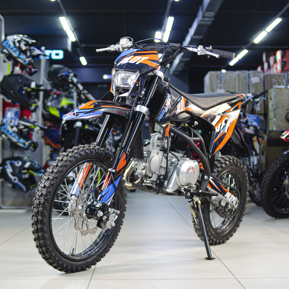 Питбайк Regulmoto PILOT 17/14 (Черный/ оранжевый, , 102382-1) Питбайк Regulmoto PILOT 17/14 (Черный/ оранжевый, , 102382-1)