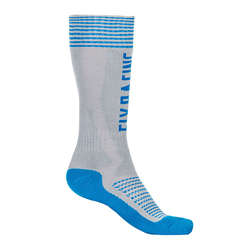 Гольфы FLY RACING MX Pro (толстые) серые/синие  S/M Гольфы FLY RACING MX Pro (толстые) серые/синие  S/M