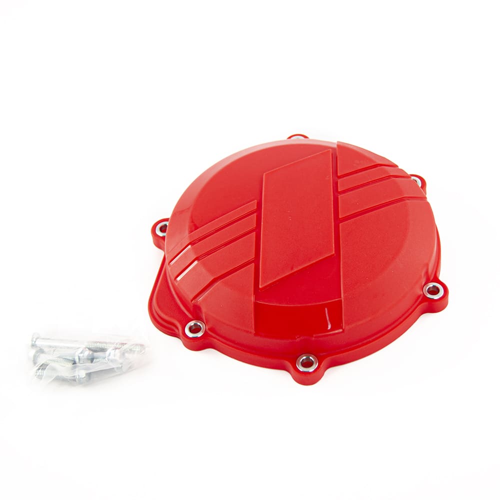 Защита крышки сцепл. пластиковая SM-PARTS Honda CRF250R 10-17 красная