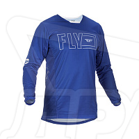 Джерси FLY RACING KINETIC FUEL (2022) (син/бел, L) Джерси FLY RACING KINETIC FUEL (2022) (син/бел, L)