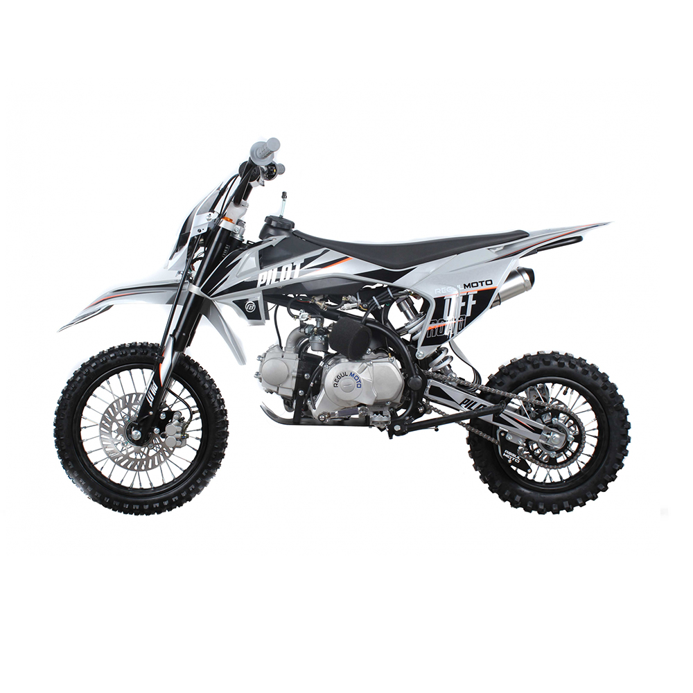 Питбайк Regulmoto PILOT EA 12/10 (Серый/ черный, , 102301-2) Питбайк Regulmoto PILOT EA 12/10 (Серый/ черный, , 102301-2)