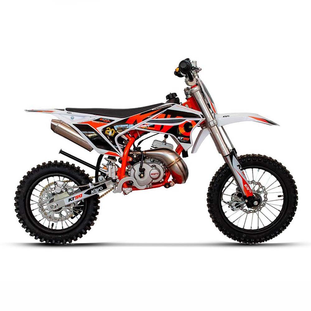 Питбайк KAYO KT50L 2T 14/12 (автомат, 2024 г.)