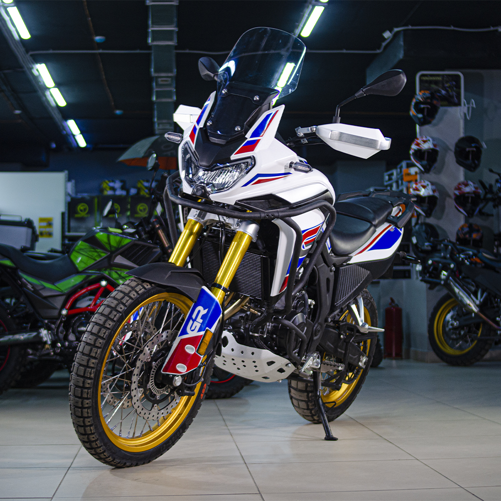 Мотоцикл GR500 21/18 ПТС (2023 г.) (белый/синий)