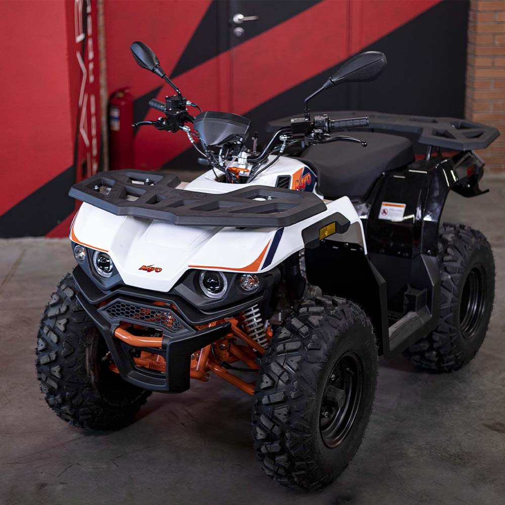 Квадрицикл KAYO AU180 (белый пластик 2024 г.) (ПТС) Квадрицикл KAYO AU180 (белый пластик 2024 г.) (ПТС)