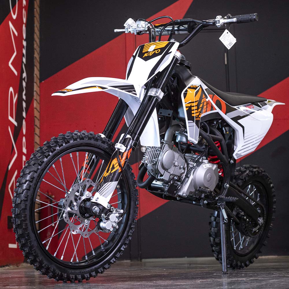 Питбайк KAYO M125EM 17/14 (механ. сцепл., эл. стартер 2025 г.)