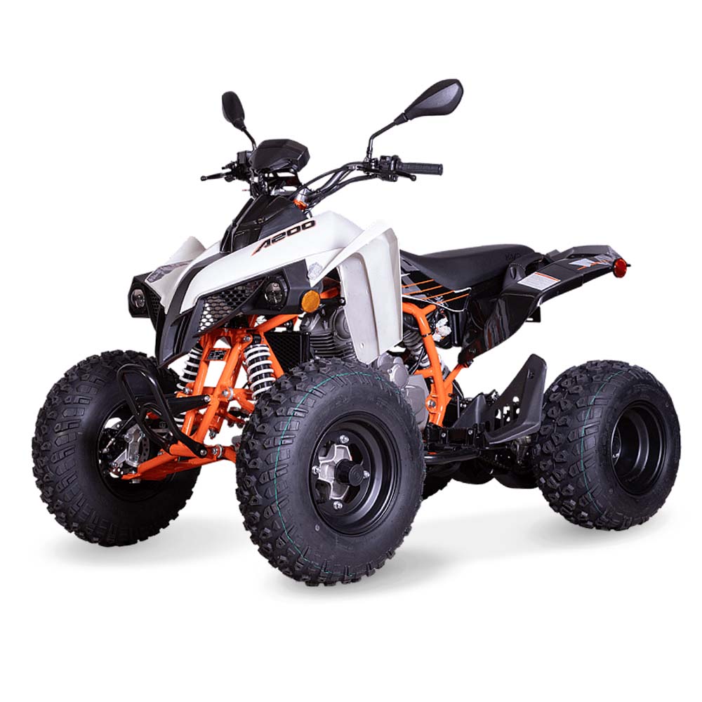 Квадрицикл KAYO A200 (белый пластик 2024 г.) (ПТС) Квадрицикл KAYO A200 (белый пластик 2024 г.) (ПТС)