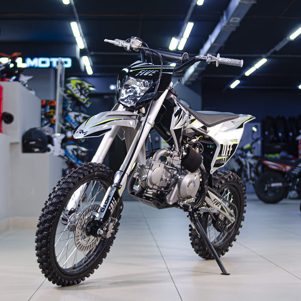 Питбайк Regulmoto FIVE EM (механическая КПП) (Серый/ черный) Питбайк Regulmoto FIVE EM (механическая КПП) (Серый/ черный)