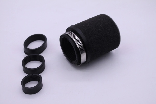 Фильтр воздушный для питбайка прямой d=28-35-48-50мм. (черный, с адаптерами) Rockot-Motors Фильтр воздушный для питбайка прямой d=28-35-48-50мм. (черный, с адаптерами) Rockot-Motors