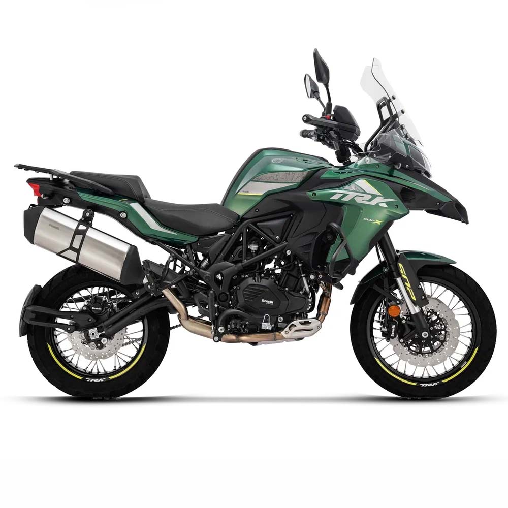Мотоцикл Benelli TRK 502X (зеленый/черный) Мотоцикл Benelli TRK 502X (зеленый/черный)