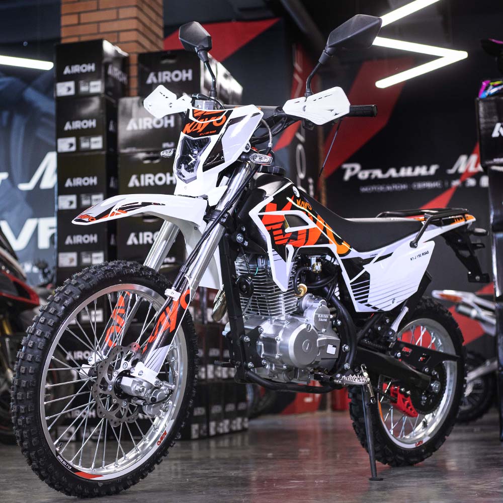 Мотоцикл кроссовый KAYO K1-J 150 ROAD (CB150) 19/16 (2025г.) ПТС