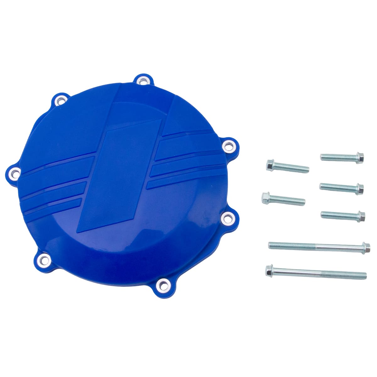 Защита крышки сцепл. пластиковая SM-PARTS Yamaha YZ450F 14-17, WR450F 2016 синяя