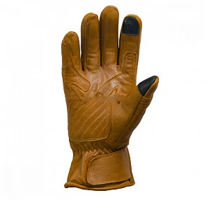 Перчатки кожаные  LORD BROWN (корич, XL)