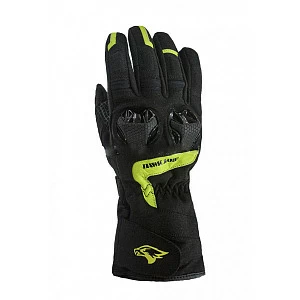 Перчатки  Touring PRO (черн/кисл зел, M)
