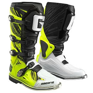 Мотоботы GAERNE FASTBACK (кисл желт/бел/черн, 41) Мотоботы GAERNE FASTBACK (кисл желт/бел/черн, 41)