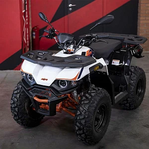 Квадрицикл KAYO AU180 (белый пластик 2024 г.) (ПТС)