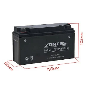 АКБ ZONTES ZT (6-FM-10-10Ah)