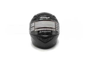 Шлем интеграл с очками ROCKOT RM-133 Solid Dark Шлем интеграл с очками ROCKOT RM-133 Solid Dark