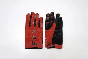 Мотоперчатки кроссовые FOX #3 (красн/черн, L) Мотоперчатки кроссовые FOX #3 (красн/черн, L)