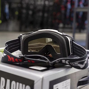 Очки для мотокросса МХ101, серебристая зеркальная линза Очки для мотокросса МХ101, серебристая зеркальная линза