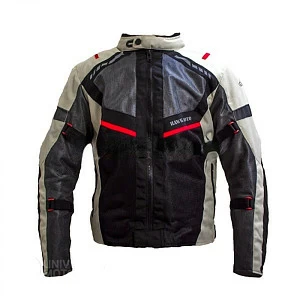 Куртка муж.текстиль Flash (черн/бел/красн, XXL) Куртка муж.текстиль Flash (черн/бел/красн, XXL)