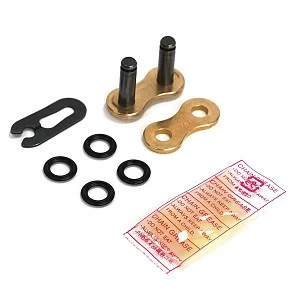 Замок для цепи DID 520VX3 gold FJ защелка