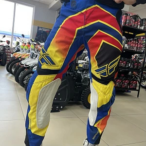 Брюки для мотокросса FLY RACING EVOLUTION VERTIGO (син/желт/черн, 32) Брюки для мотокросса FLY RACING EVOLUTION VERTIGO (син/желт/черн, 32)