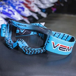 Очки защитные кроссовые VM-1018A, детские (син) Очки защитные кроссовые VM-1018A, детские (син)