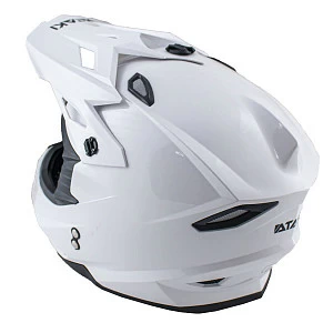 Шлем (кроссовый) Ataki JK801 Solid (бел глянц, L) Шлем (кроссовый) Ataki JK801 Solid (бел глянц, L)
