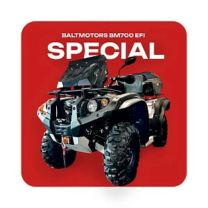 Квадрицикл BALTMOTORS BM700 EFI (черный) special Квадрицикл BALTMOTORS BM700 EFI (черный) special