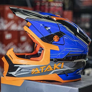 Шлем кроссовый ATAKI SC-18 BLAZE Шлем кроссовый ATAKI SC-18 BLAZE