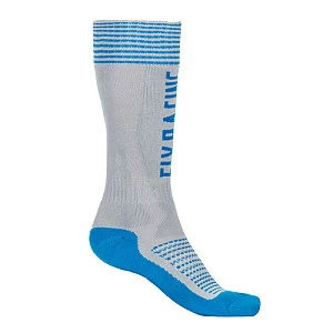 Гольфы FLY RACING MX Pro (толстые) серые/синие  S/M Гольфы FLY RACING MX Pro (толстые) серые/синие  S/M