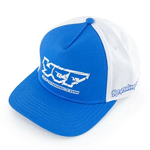 Бейсболка YCF голубая/белая