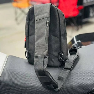 Сумка через плечо черная Rolling Moto