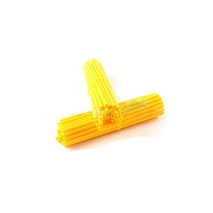 Накладки Spoke Skins на спицы для колес 21/19, 21/18 (компл. 76шт) желтые Накладки Spoke Skins на спицы для колес 21/19, 21/18 (компл. 76шт) желтые