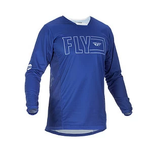 Джерси FLY RACING KINETIC FUEL (2022) (син/бел, L) Джерси FLY RACING KINETIC FUEL (2022) (син/бел, L)