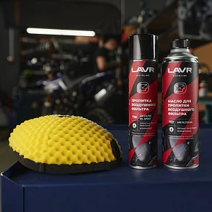 Пропитка для воздушных фильтров LAVR MOTO, 400 мл Пропитка для воздушных фильтров LAVR MOTO, 400 мл