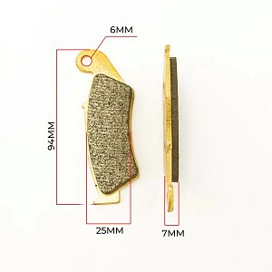 Колодки тормозные FA185 передние CRF450 02- WR250/450F 01- KX/F 125-450 95-14 Off Road Sint Колодки тормозные FA185 передние CRF450 02- WR250/450F 01- KX/F 125-450 95-14 Off Road Sint