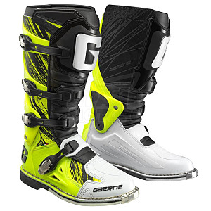 Мотоботы GAERNE FASTBACK (кисл желт/бел/черн, 41) Мотоботы GAERNE FASTBACK (кисл желт/бел/черн, 41)