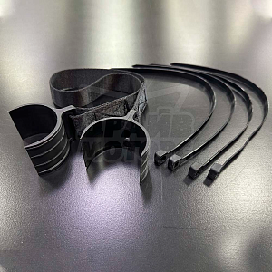 Стропа для мотоцикла эндуро передняя с рукояткой (черн) Стропа для мотоцикла эндуро передняя с рукояткой (черн)