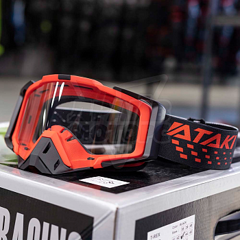 Очки для мотокросса ATAKI SELECT прозрачная линза Очки для мотокросса ATAKI SELECT прозрачная линза