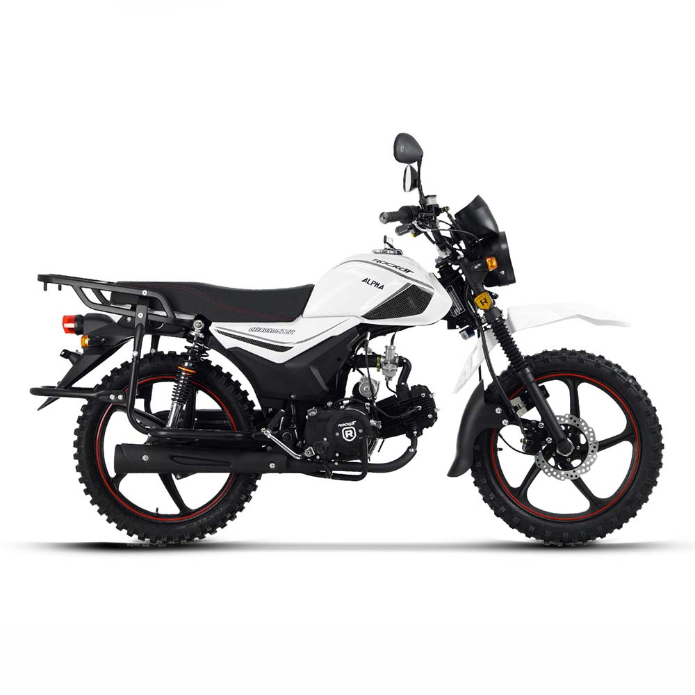 Мопед ROCKOT ALPHA OFFROAD M-12 (белый глянцевый)