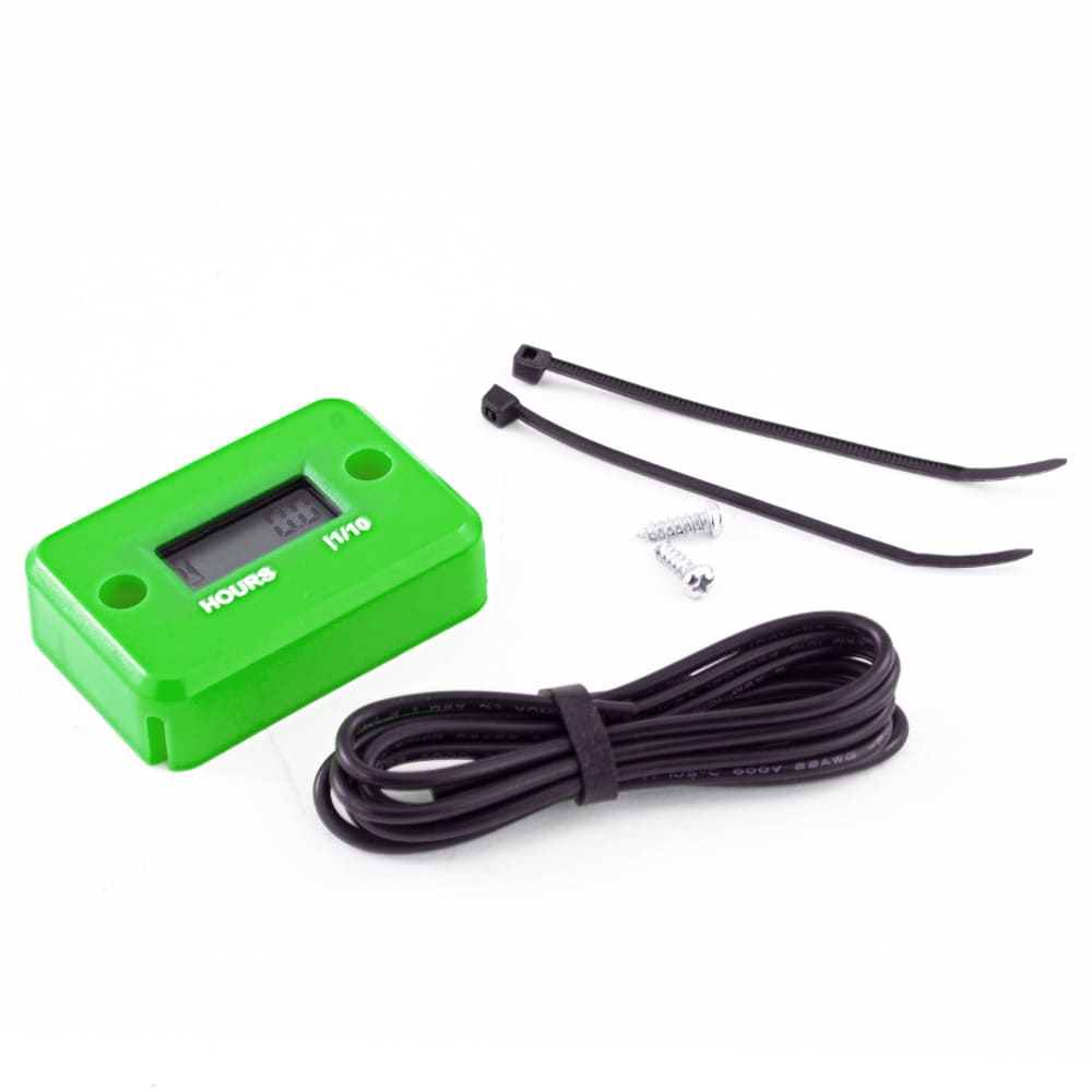 Счетчик моточасов (без тахометра) SM-PARTS  SMP-006 зеленый Счетчик моточасов (без тахометра) SM-PARTS  SMP-006 зеленый