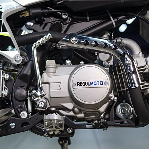 Питбайк Regulmoto FIVE EA (полуавтомат КПП) (Серый/ черный) Питбайк Regulmoto FIVE EA (полуавтомат КПП) (Серый/ черный)