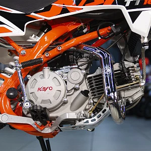 Питбайк KAYO TT160 17/14 KRZ (механ. сцепл., кикстартер 2022 г.)