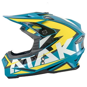 Шлем (кроссовый) Ataki JK801 Rampage (син/желт глянц, XL) Шлем (кроссовый) Ataki JK801 Rampage (син/желт глянц, XL)