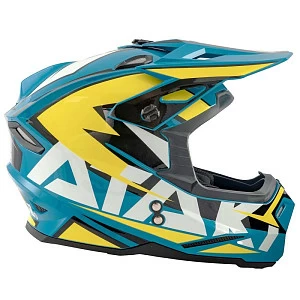 Шлем (кроссовый) Ataki JK801 Rampage (син/желт глянц, XL) Шлем (кроссовый) Ataki JK801 Rampage (син/желт глянц, XL)