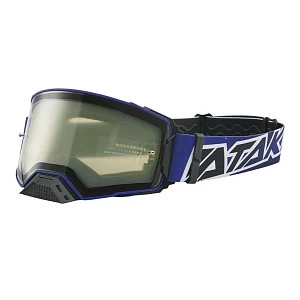 Очки для мотокросса ATAKI PRIME двойная магнитная прозрачная линза (син) Очки для мотокросса ATAKI PRIME двойная магнитная прозрачная линза (син)