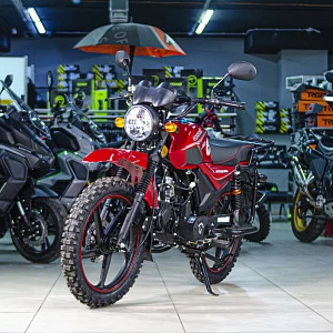 Мопед ROCKOT ALPHA OFFROAD M-12 (красный глянцевый)