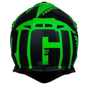 Шлем кроссовый ORIGINE HERO THUNDER (титан/черн/кисл зел мат, XXL) Шлем кроссовый ORIGINE HERO THUNDER (титан/черн/кисл зел мат, XXL)