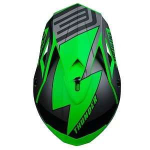 Шлем кроссовый ORIGINE HERO THUNDER (титан/черн/кисл зел мат, XXL) Шлем кроссовый ORIGINE HERO THUNDER (титан/черн/кисл зел мат, XXL)